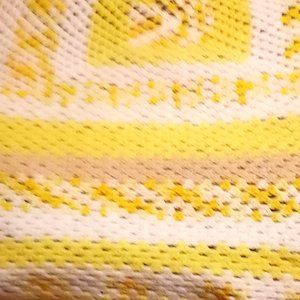 handmade knitted blanket